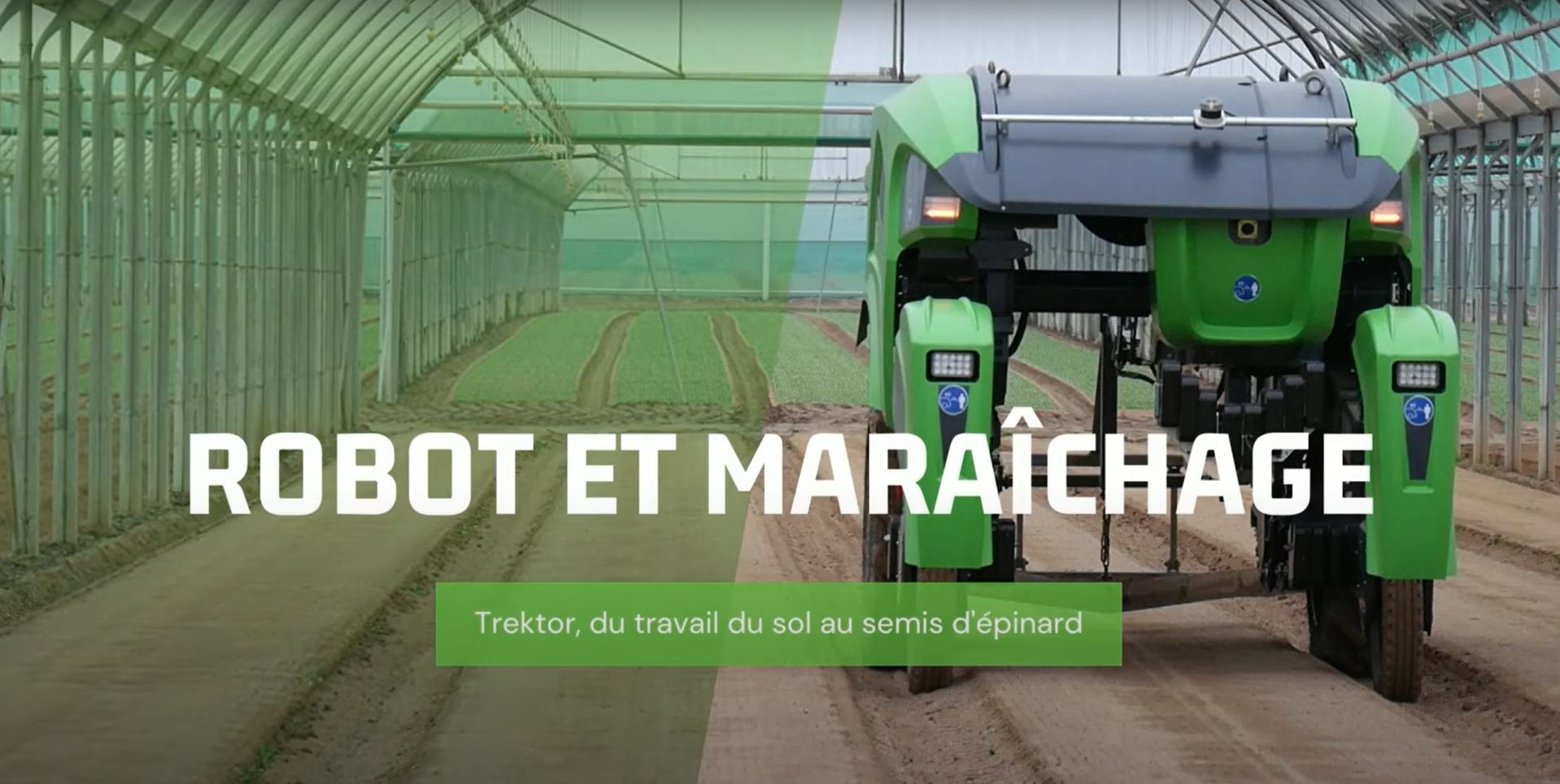 TREKTOR, du travail du sol au semis d’épinard
